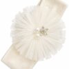 Bentita botez fete tulle ivory