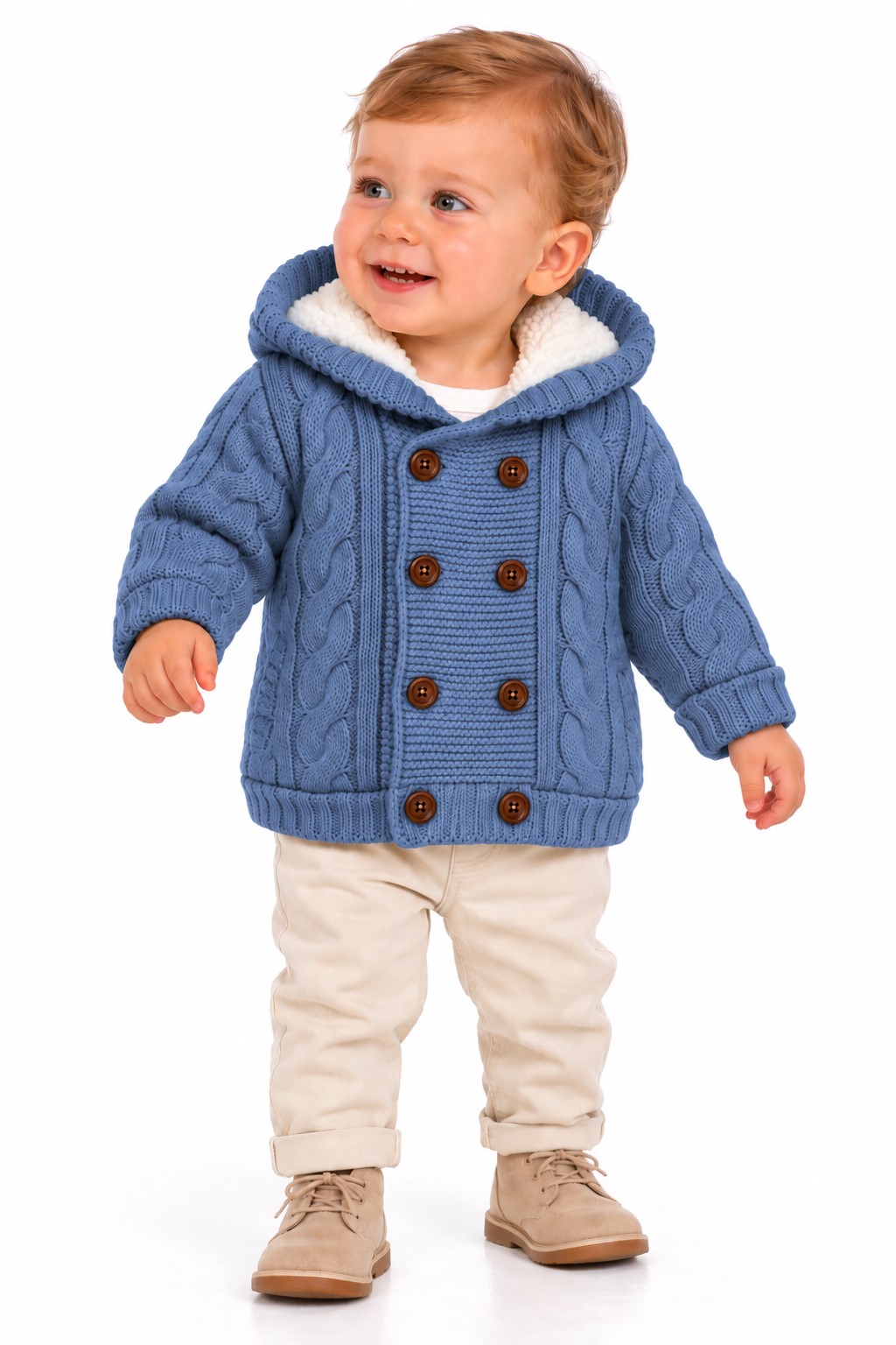 cardigan tricotat imblanit bebelusi blue1