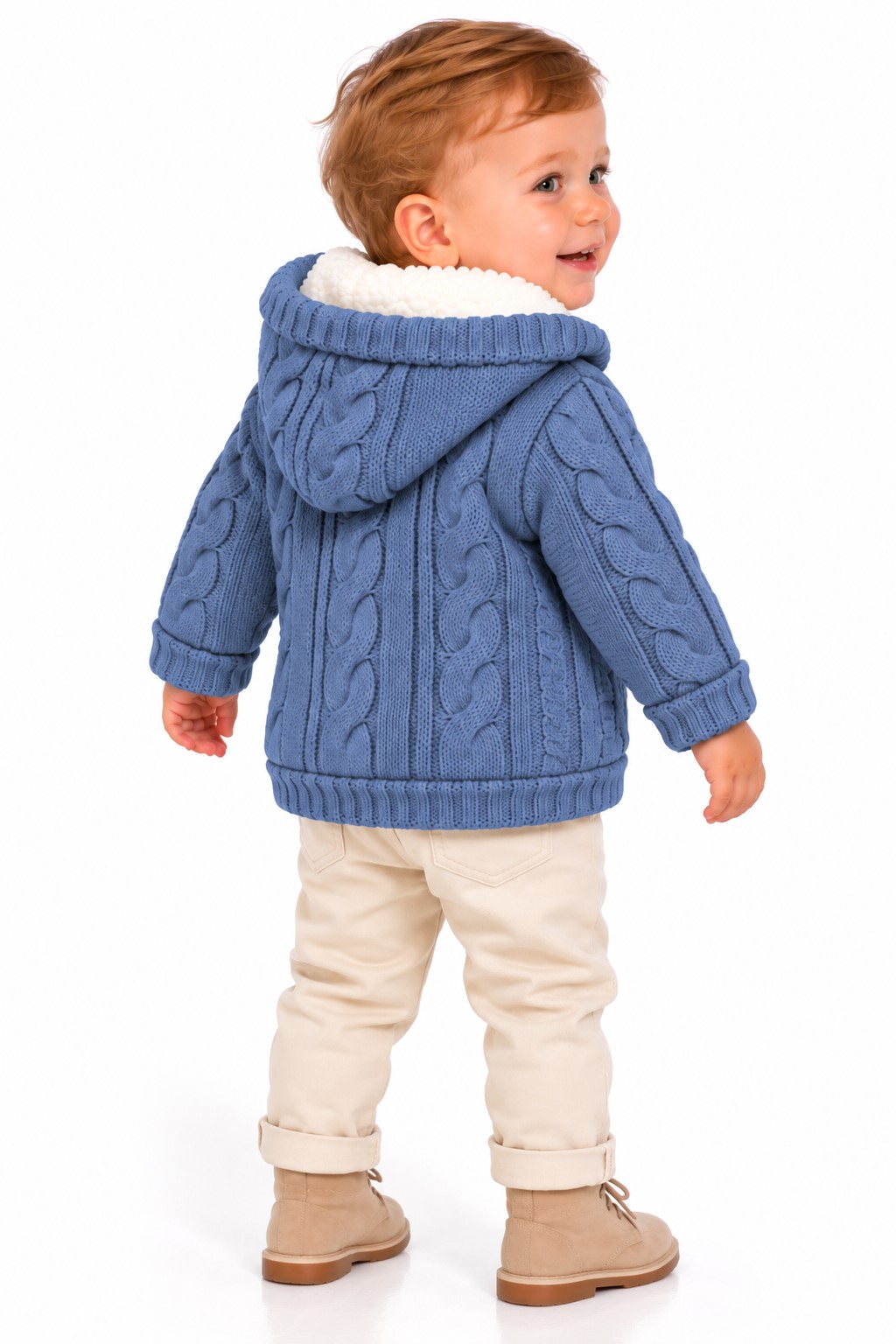 cardigan tricotat imblanit bebelusi blue2