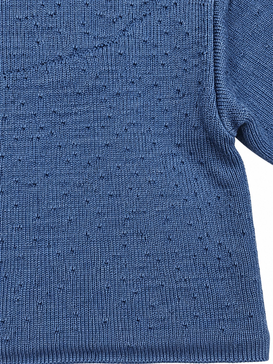 sacou tricotat bebelusi Razvan bleu blug