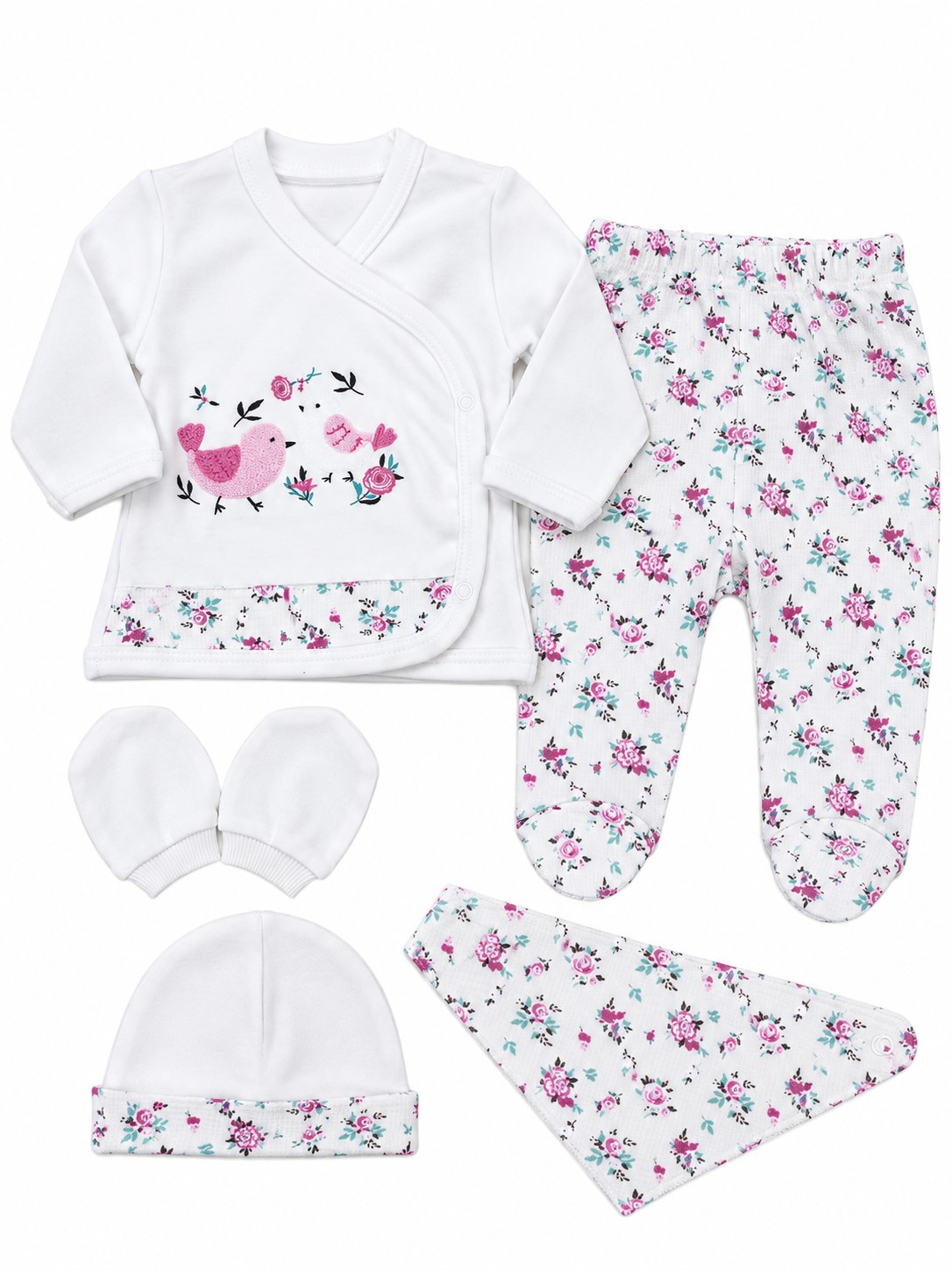 Compleu fetite bebe CUTE BIRDS
