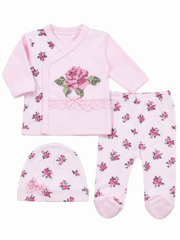 Compleu fetite bebe CUTE ROSE roz