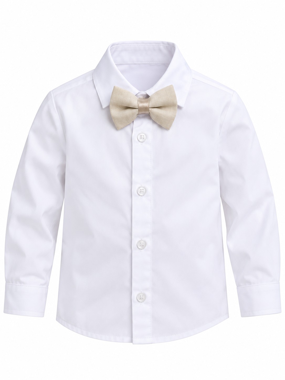 Costum elegant băieți 2-5 ani MARIUS bej deschis 5