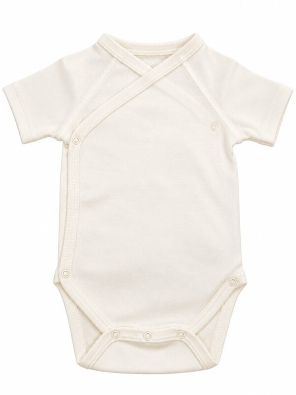 Body bebelusi maneca scurta crem 7 capse