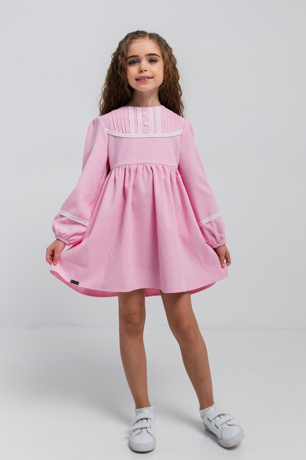 rochie catifea raiata fete HANNY (33)
